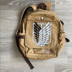 Attack on titan backpack